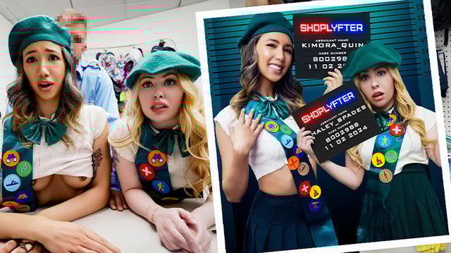 Haley Spades and Kimora Quin – ShopLyfter – Case No. 8002988 – Girl Scouts